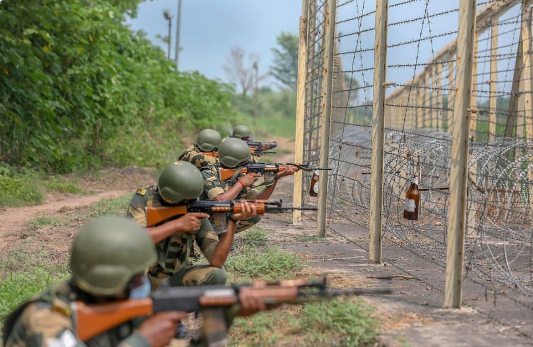 বিএসএফ গুলি