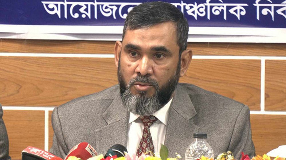 নির্বাচন কমিশনার আবুল ফজল মোহাম্মদ সানাউল্লাহ