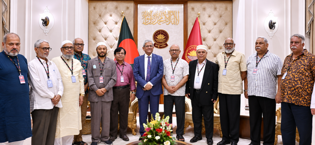 Bangladeshi Officials in Reception Room