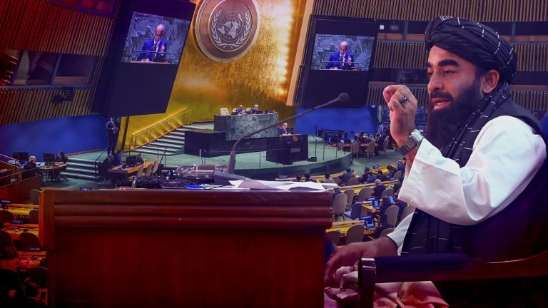 এই প্রথম জাতিসংঘের বৈঠকে আফগান সরকার