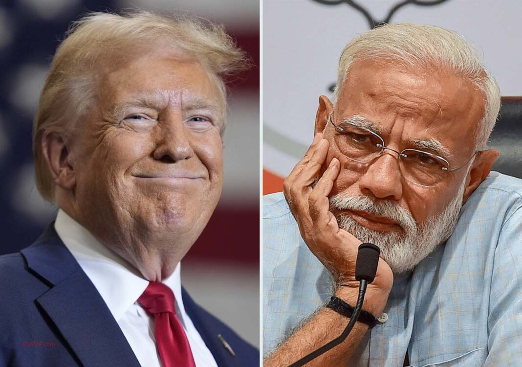 ট্রাম্প মোদি