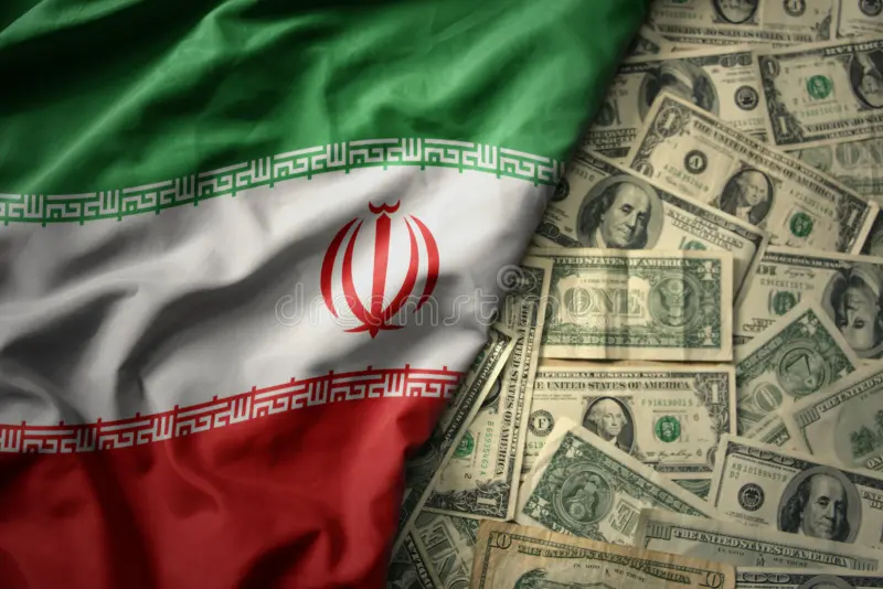 colorful-waving-national-flag-iran-american-dollar-money-background-finance-concept-big-284892042