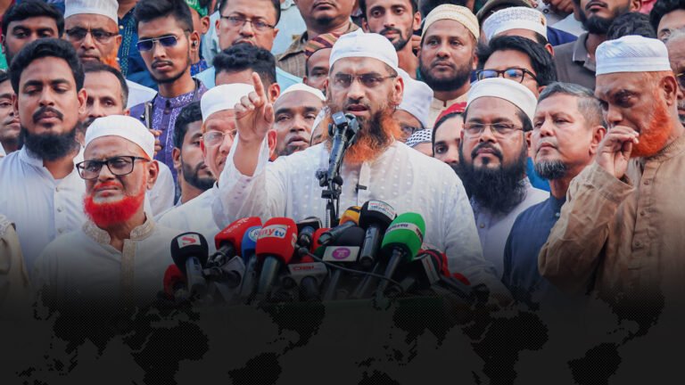 ১১ দলীয় সমাবেশে যা বললেন মাওলানা মামুনুল হক