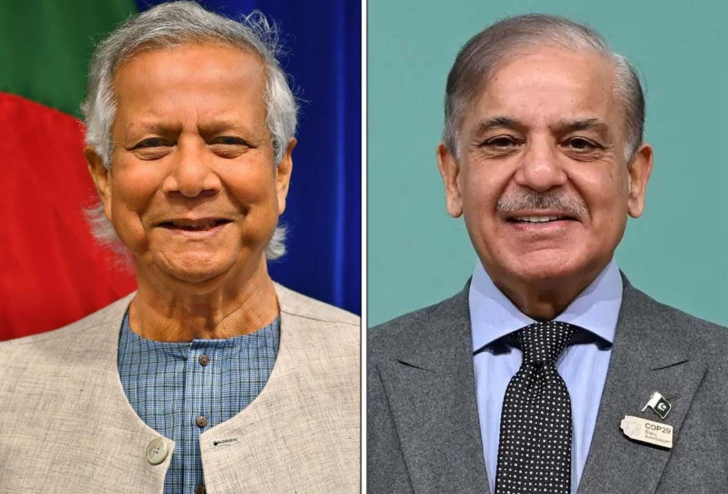 ড. মুহাম্মদ ইউনূস-শাহবাজ শরীফ