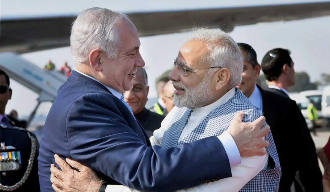 মোদী, নেতানিয়াহু